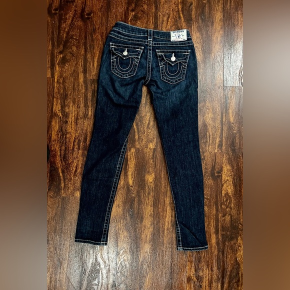 True Religion Skinny Blue Jeans Womens Size size 26 us - Picture 2 of 12